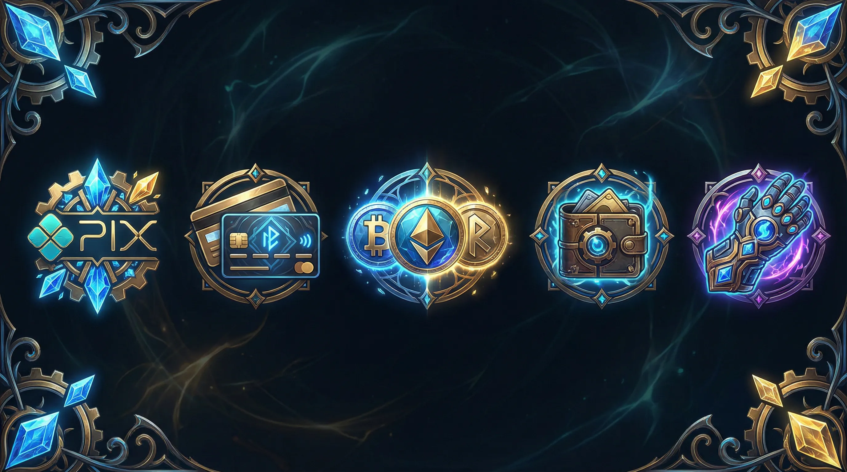 Métodos de pagamento mgmbet PIX cartões cripto